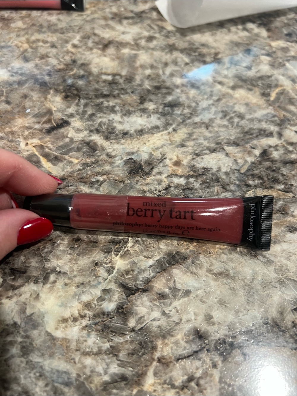 Philosophy Mixed Berry Tart Lip Gloss — Deep Berry